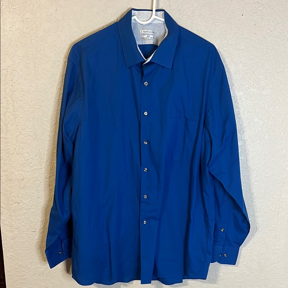 Van Heusen Blue Regular Fit Shirt